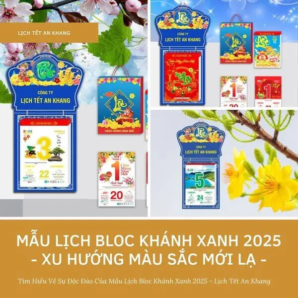 Màu sắc lịch Tết