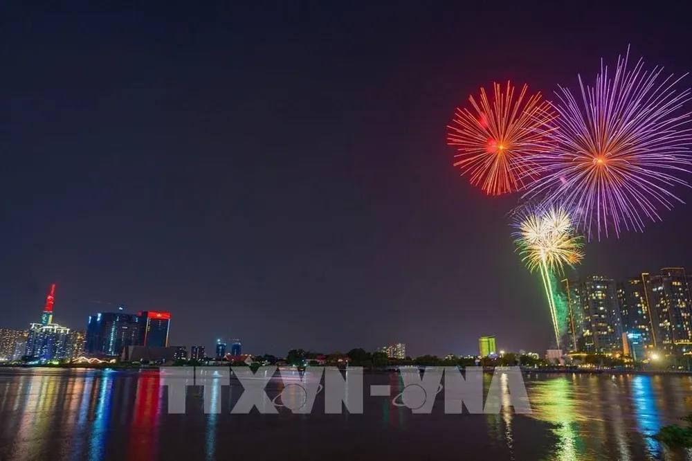 New Year's Eve fireworks display