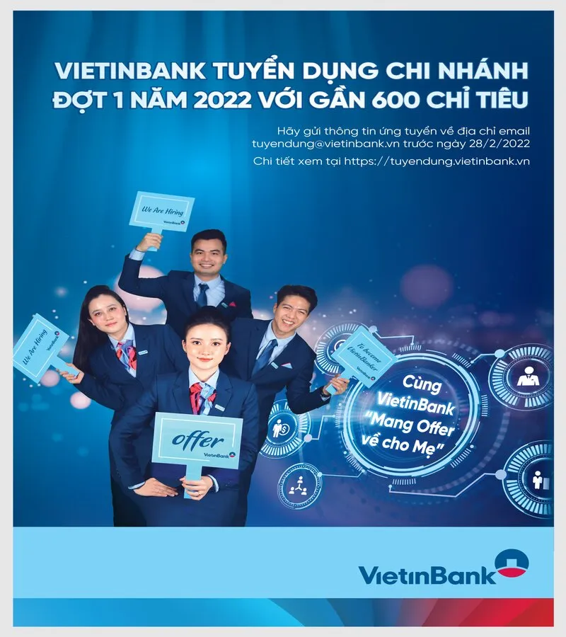 Poster tuyển dụng nhân viên kinh doanh chuyên nghiệp